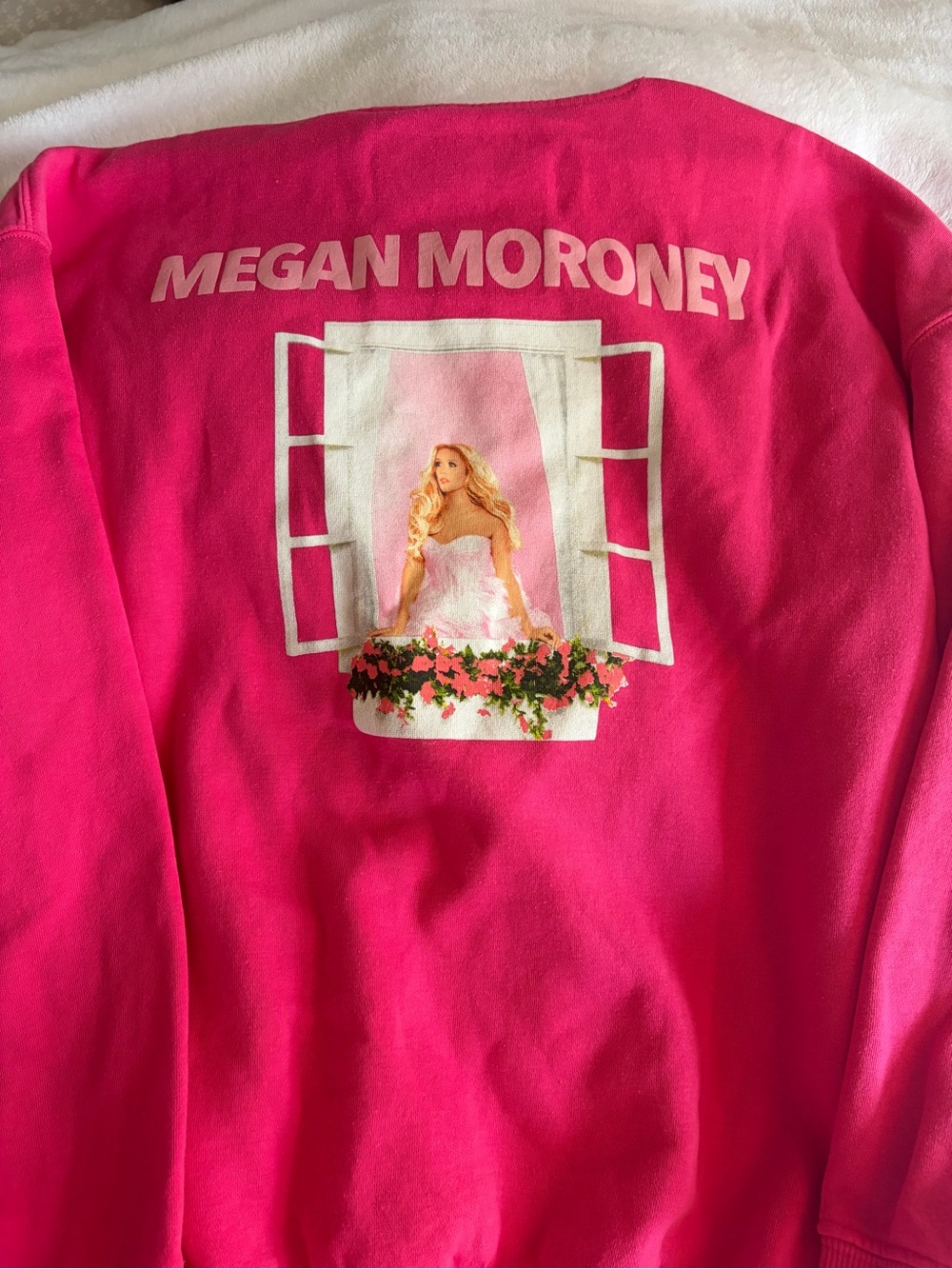 Megan Moroney Hot Pink Graphic Sweatshirt